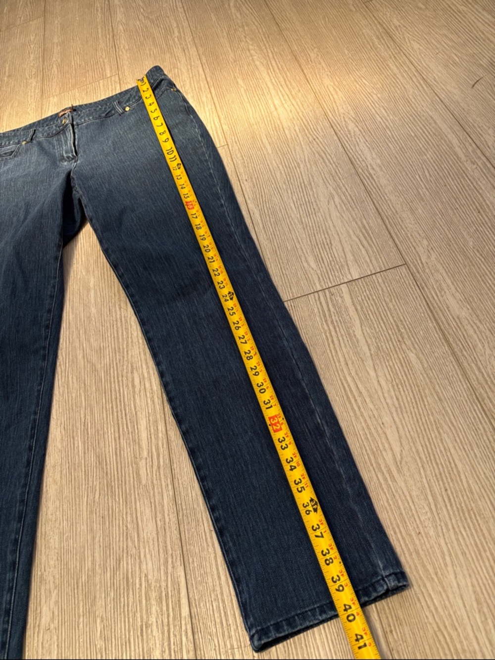 J. McLaughlin Lexi Blue Jeans size 12 - Picture 7 of 10